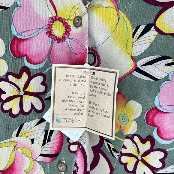 Tianello Tencel Rayon Diana Blouse - Picture 3 of 5